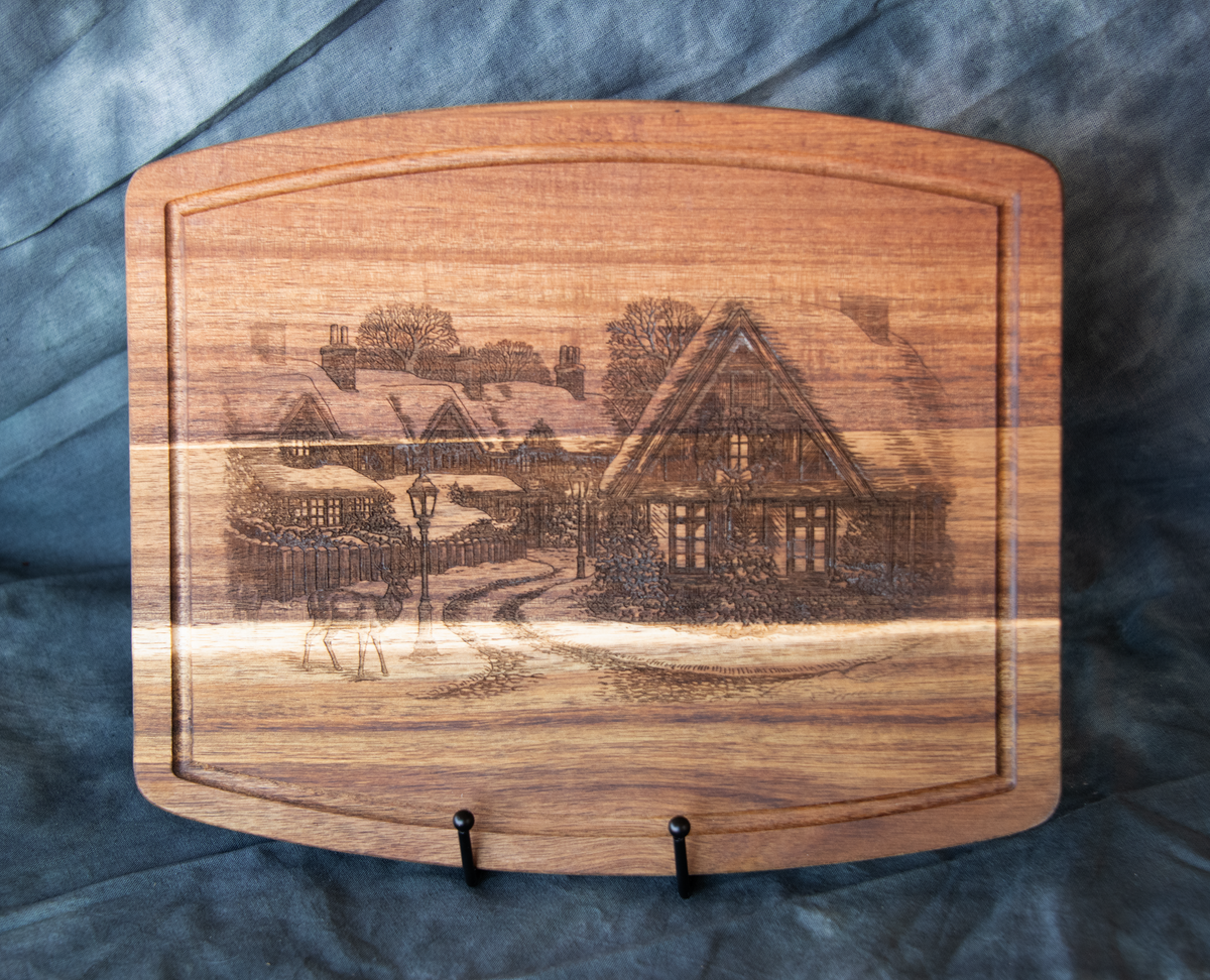 Acacia Cutting Board - Cottage