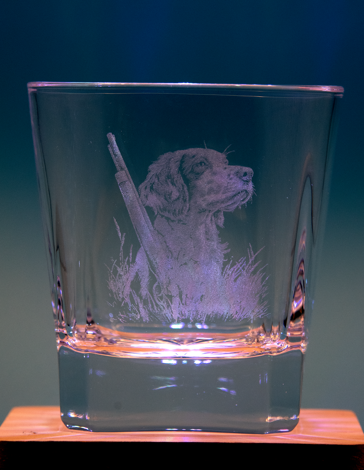 Rocks Glass - Dog & Shotgun