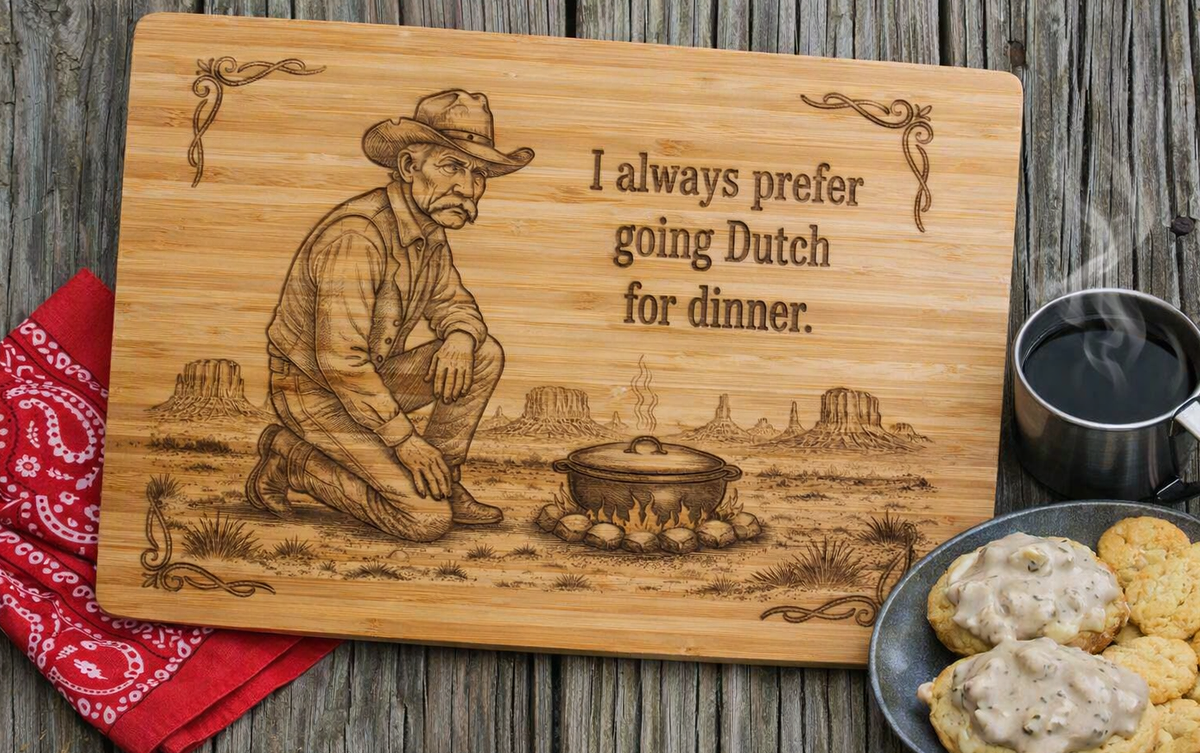 Bamboo Cutting Board - Dutch