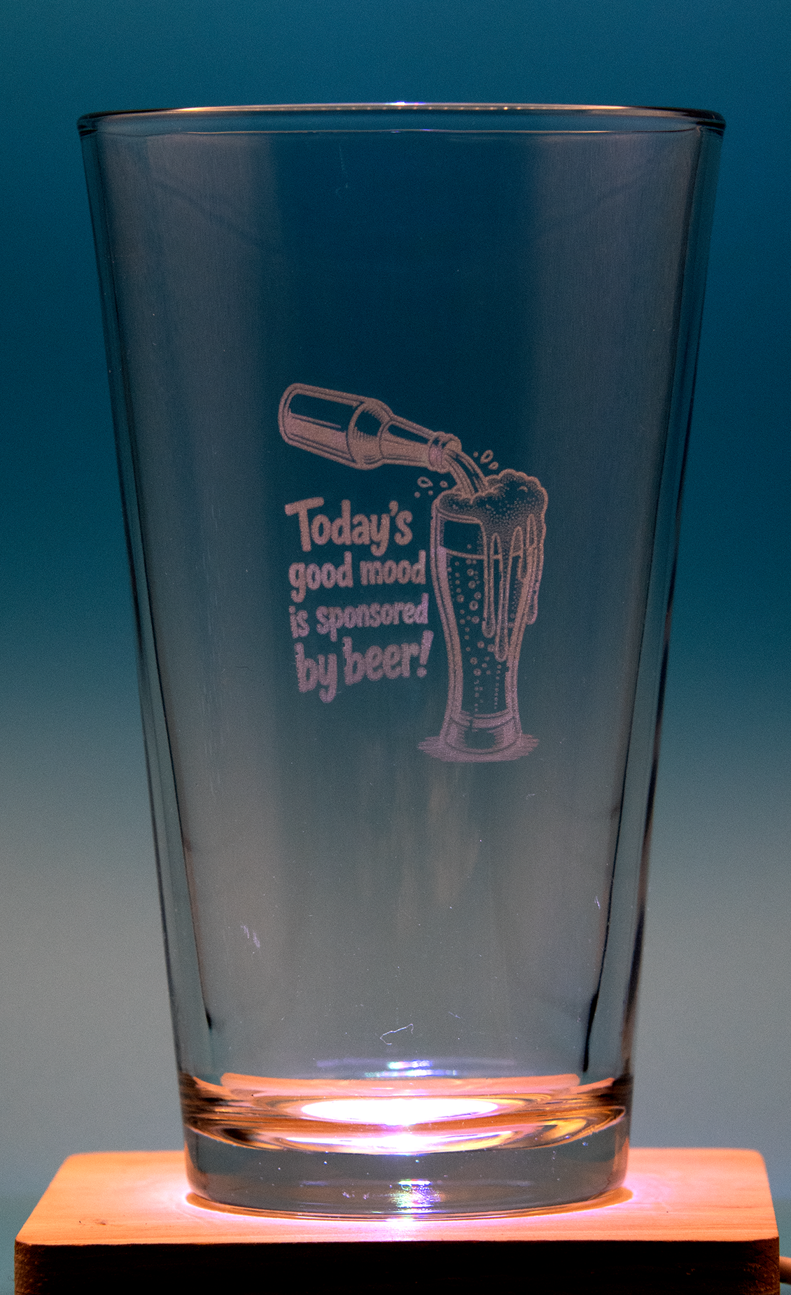 Beer Glass - Good Mood