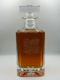 750 ML Rectangular Decanter - Wisdom