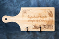 Bamboo Cutting Board w/Handle - Ingrediente