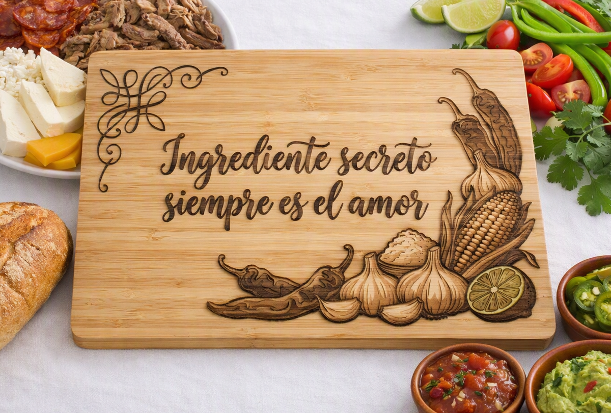 Bamboo Cutting Board - Ingreiente