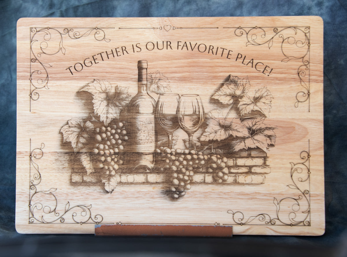 Bamboo Cutting Board - Together