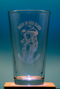Beer Glass - Trouble