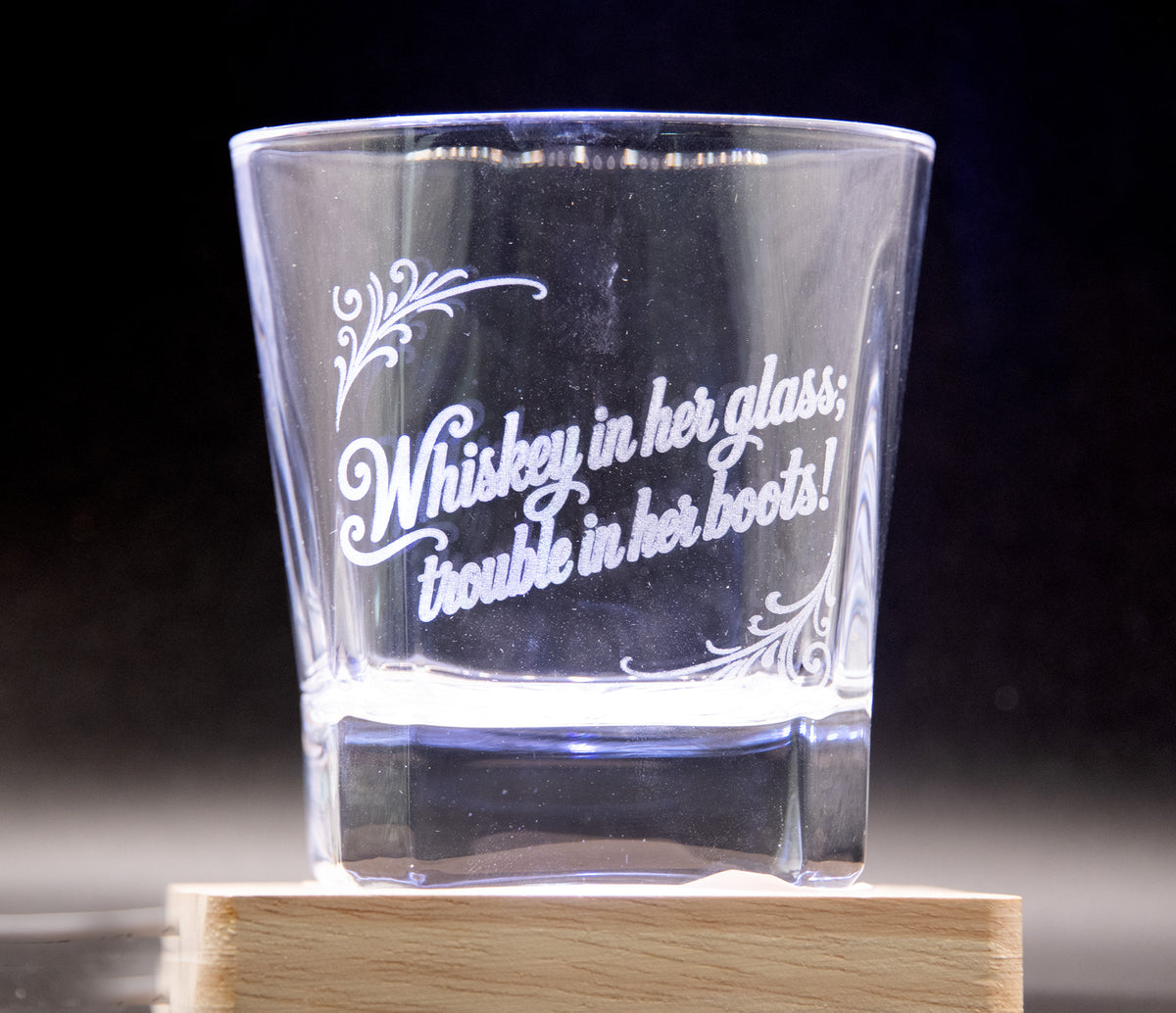 Rocks Glass - Trouble